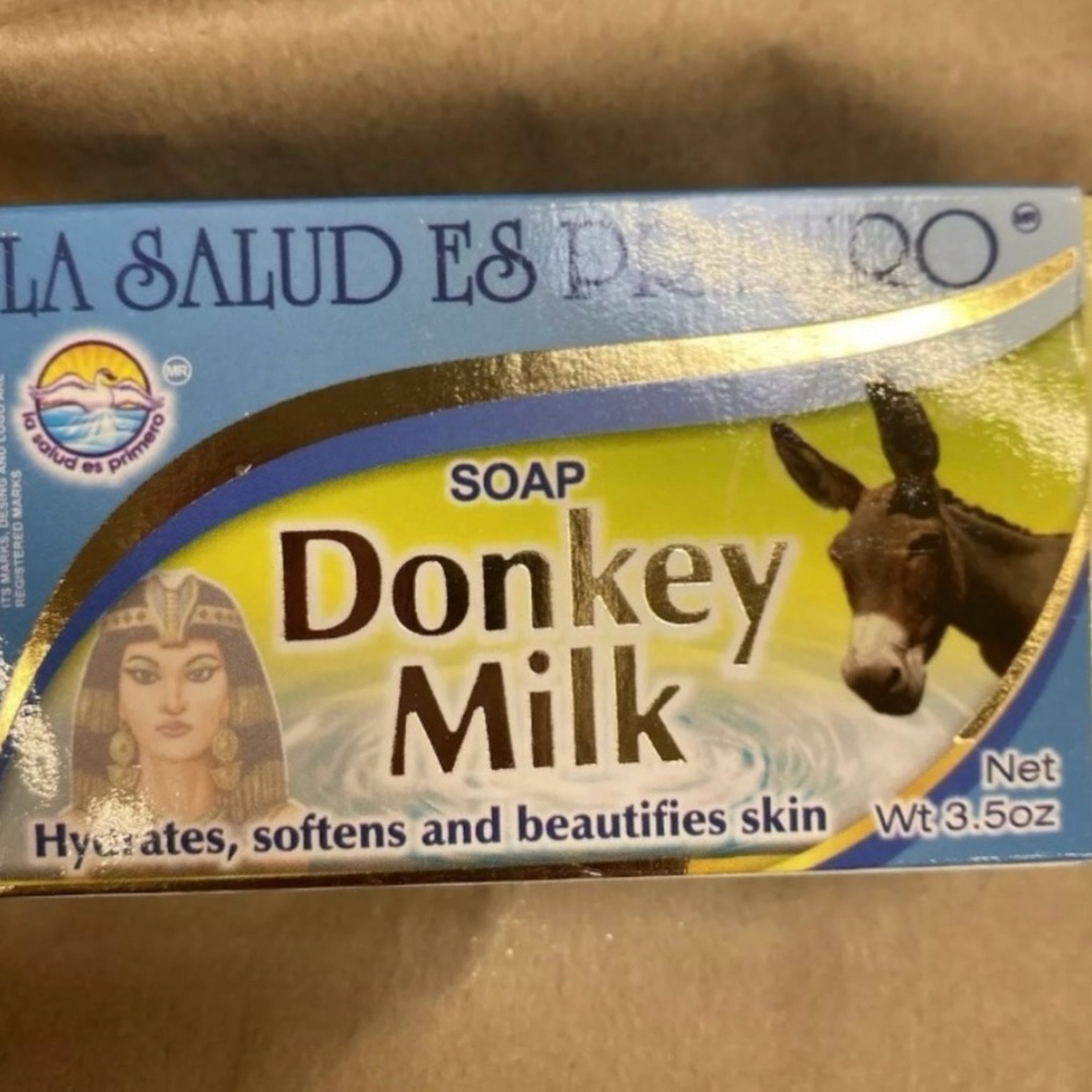 Donkey Milk Soap (La Salud es lo Primero) Javon de leche de burra